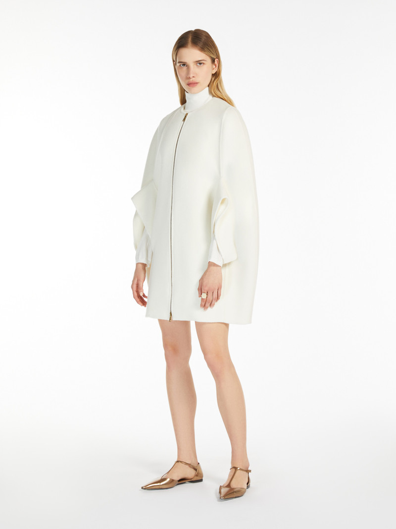 Max Mara PLACIDO Cashmere mouflon cape outlook
