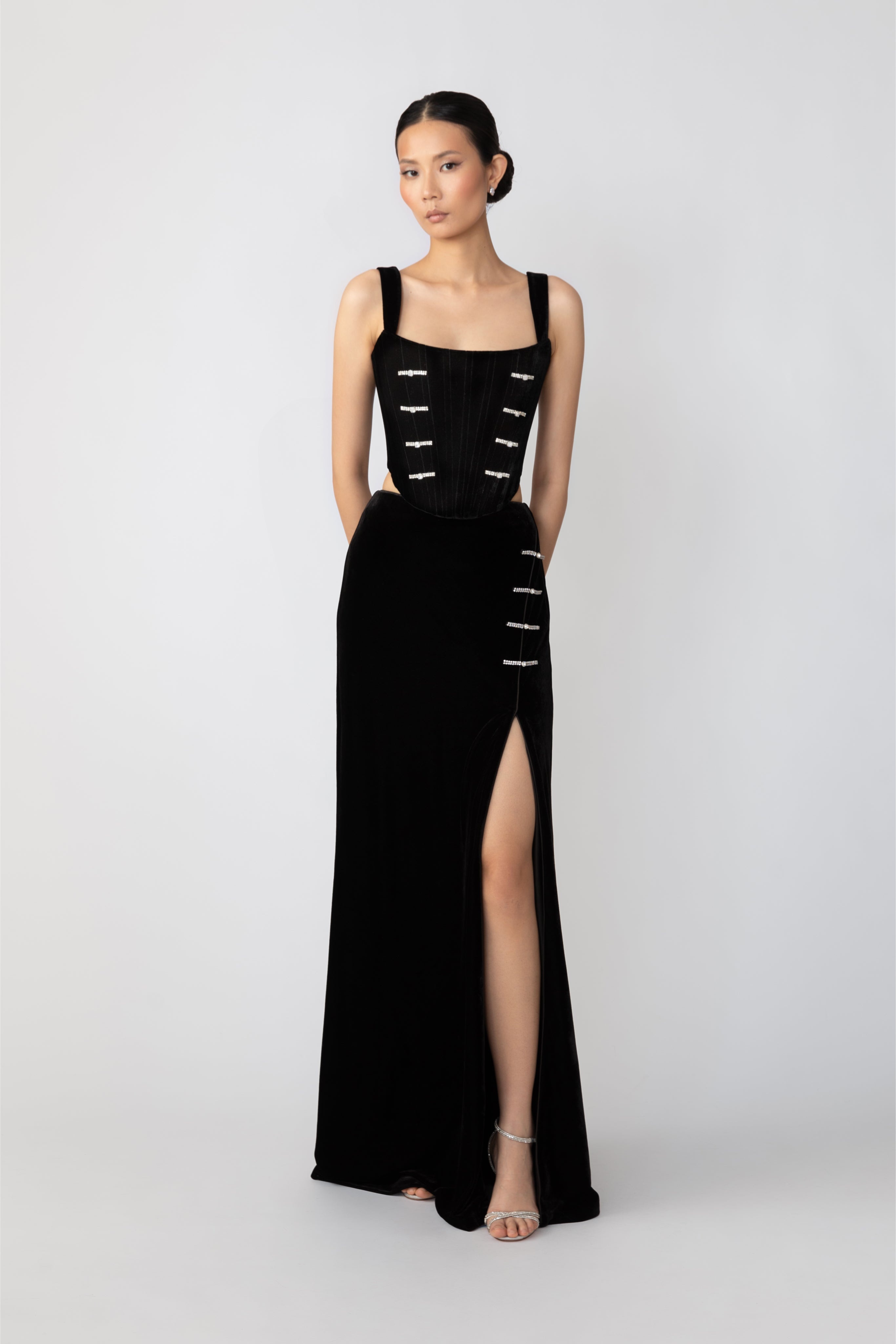 VENUS VELVET SKIRT - 2