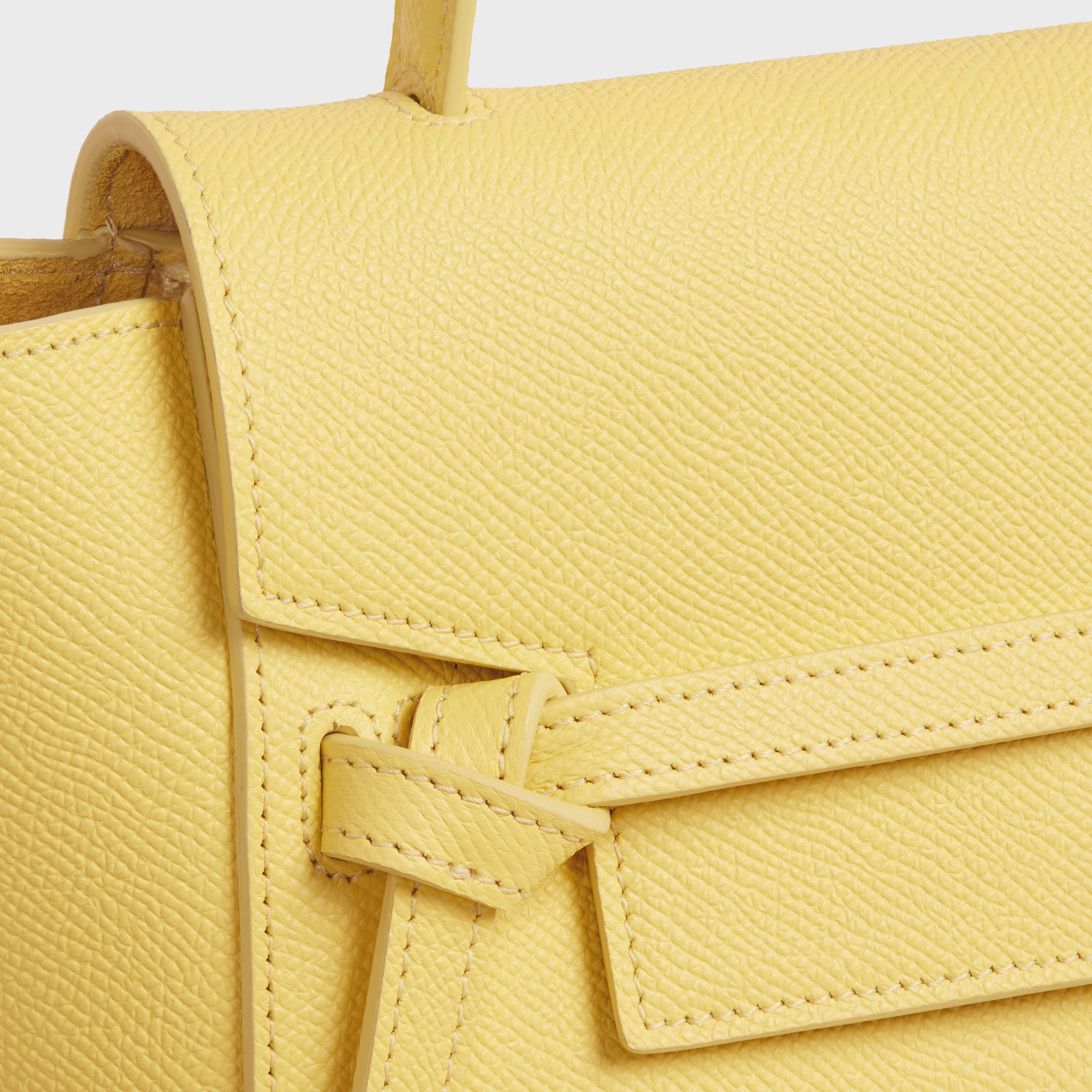 Nano Belt bag in grained calfskin - 5