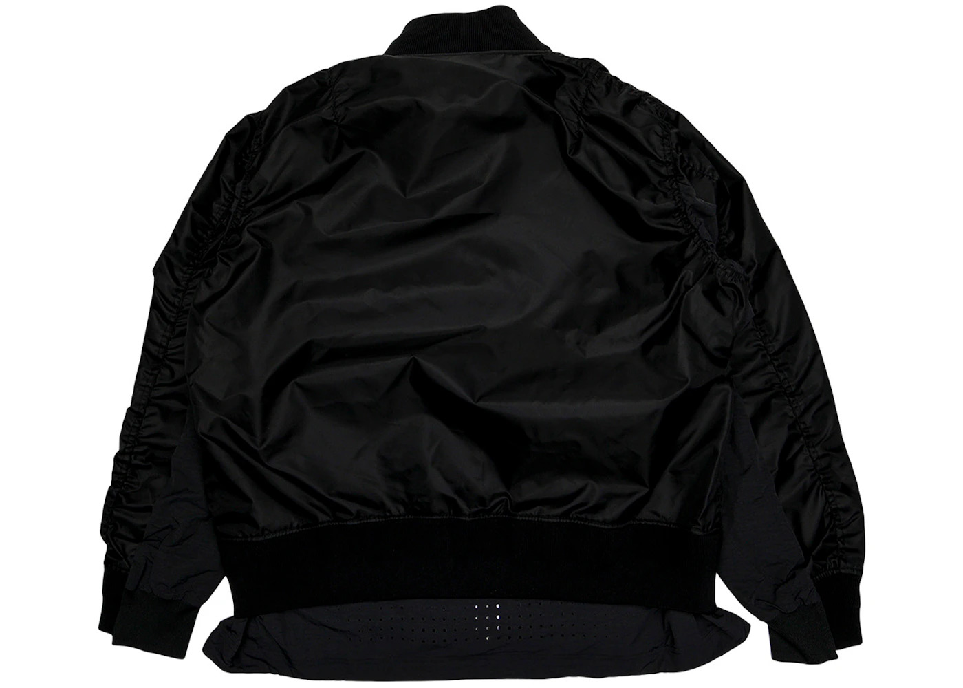 Nike x Sacai Layered Bomber Jacket Black - 3