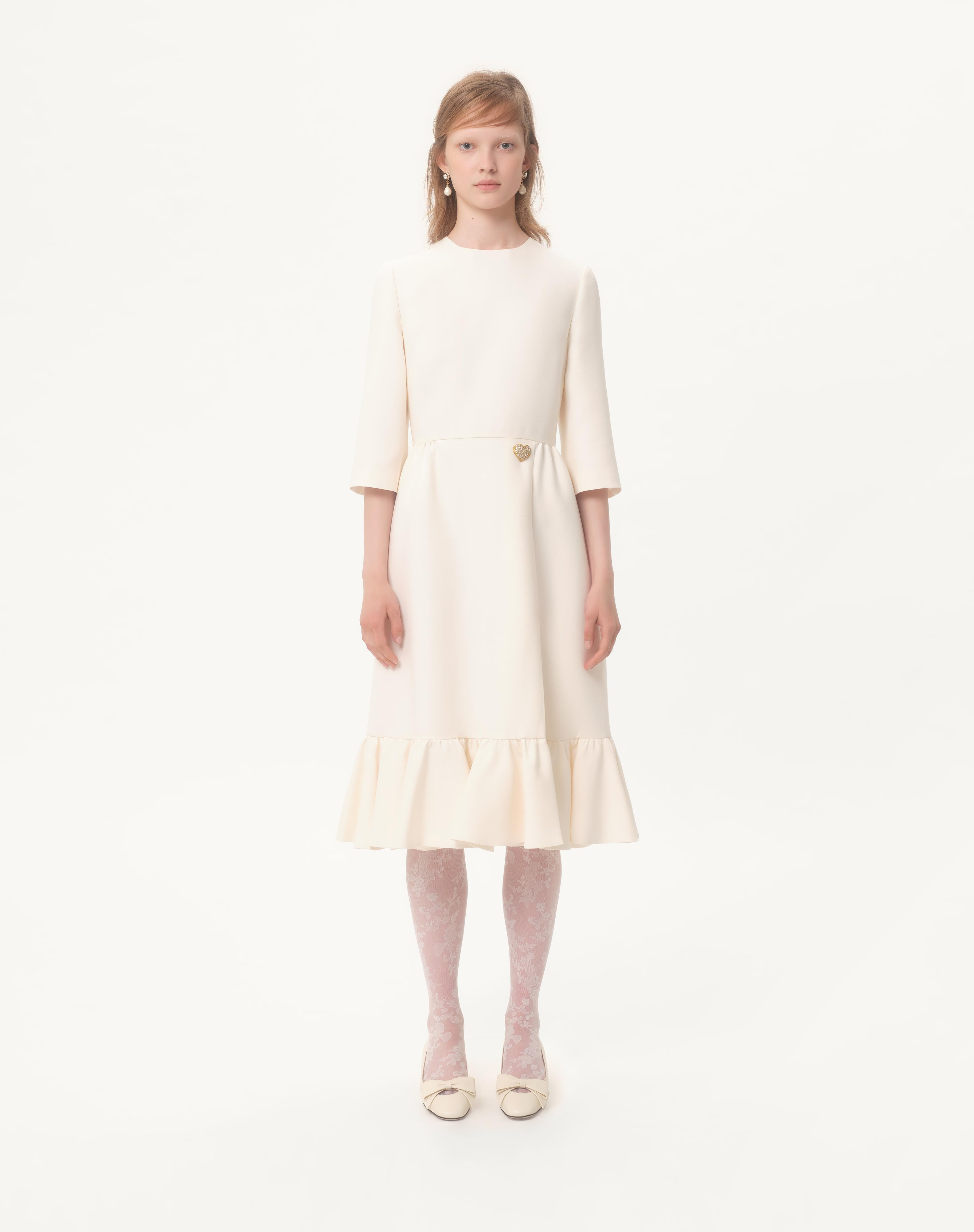 CREPE COUTURE MIDI DRESS - 4