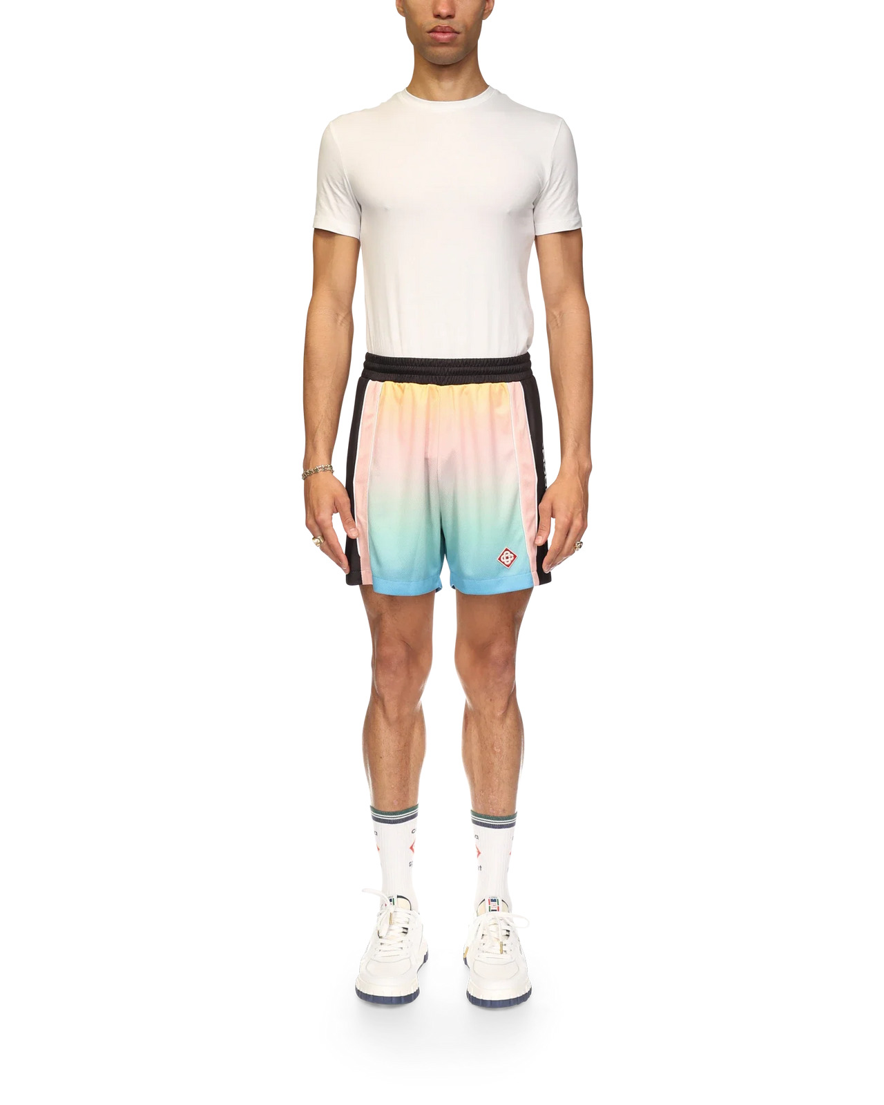 Pastel Gradient Football Shorts - 2