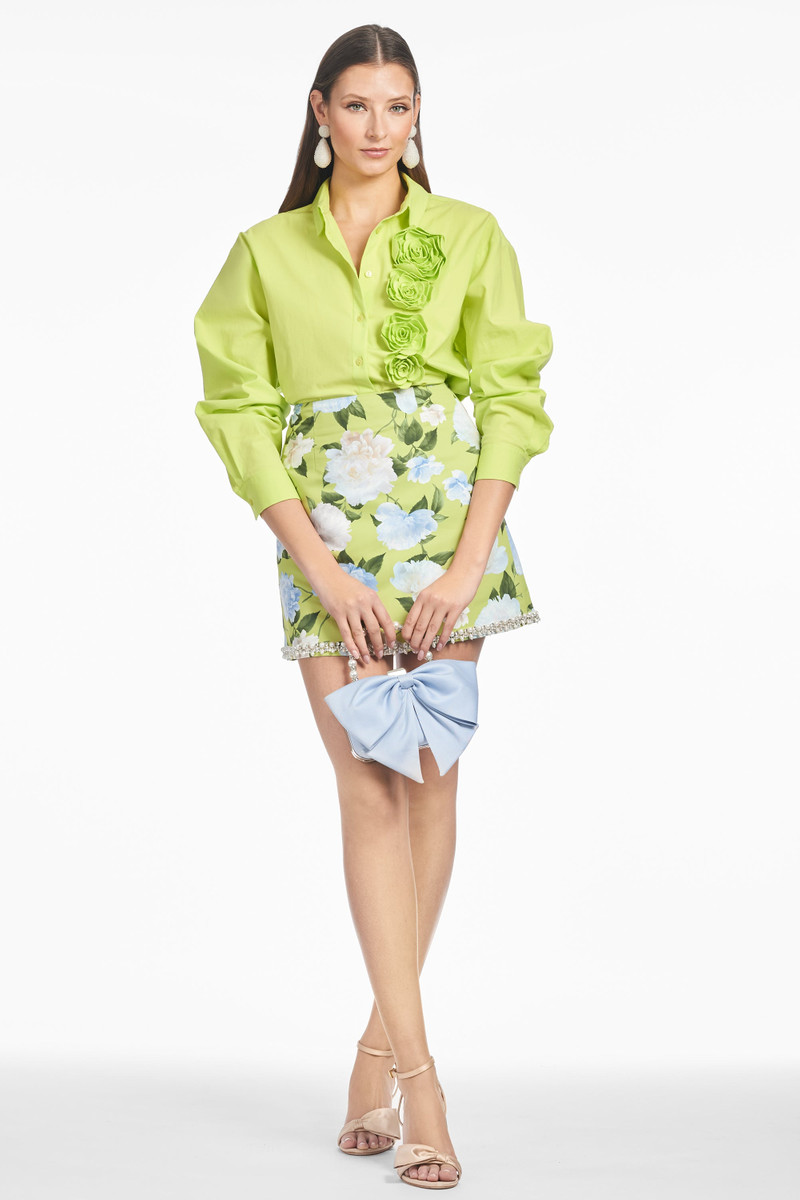 SACHIN & BABI DOLLY TOP - PERIDOT outlook