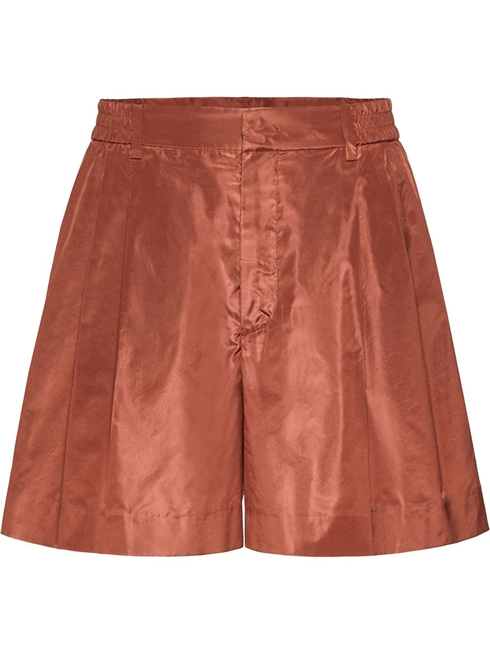 pressed-crease tailored shorts - 1