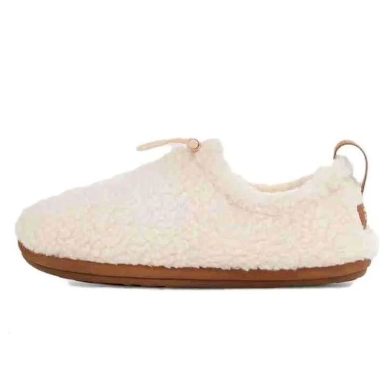 (WMNS) UGG Plushy Slipper 'Natural Chestnut' 1143952-NCTN - 1