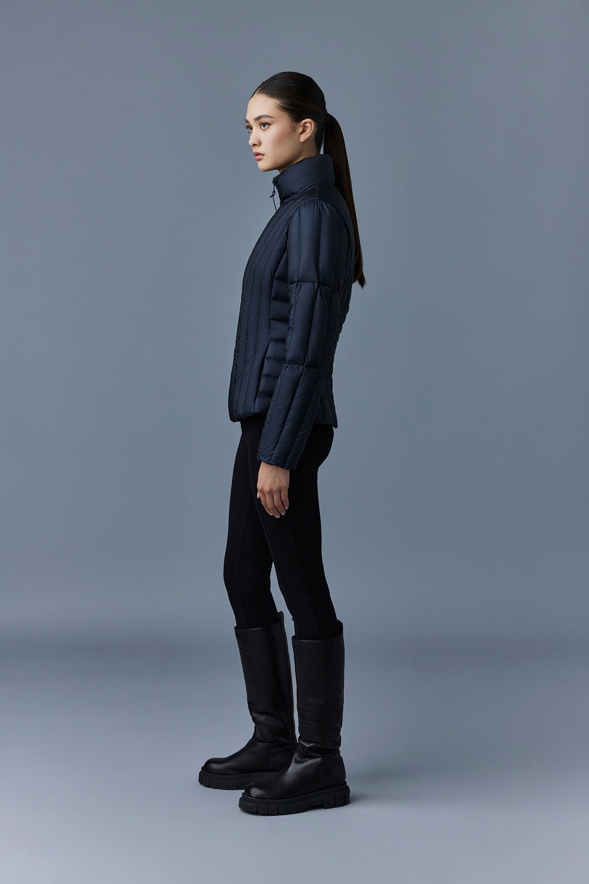 LANY light down vertical quilted jacket - 3
