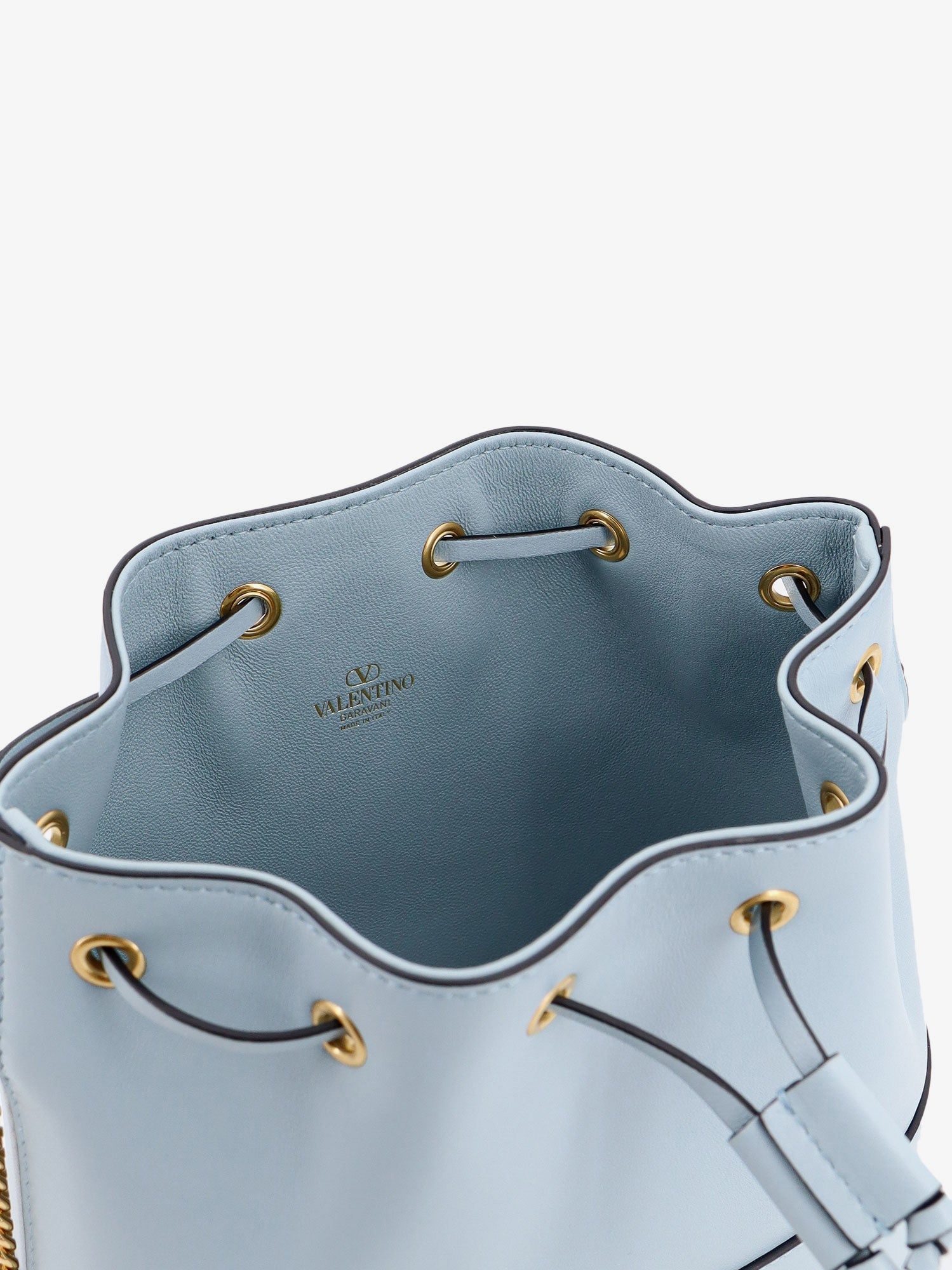 Valentino Garavani Woman Bucket Bag Woman Blue Bucket Bags - 4
