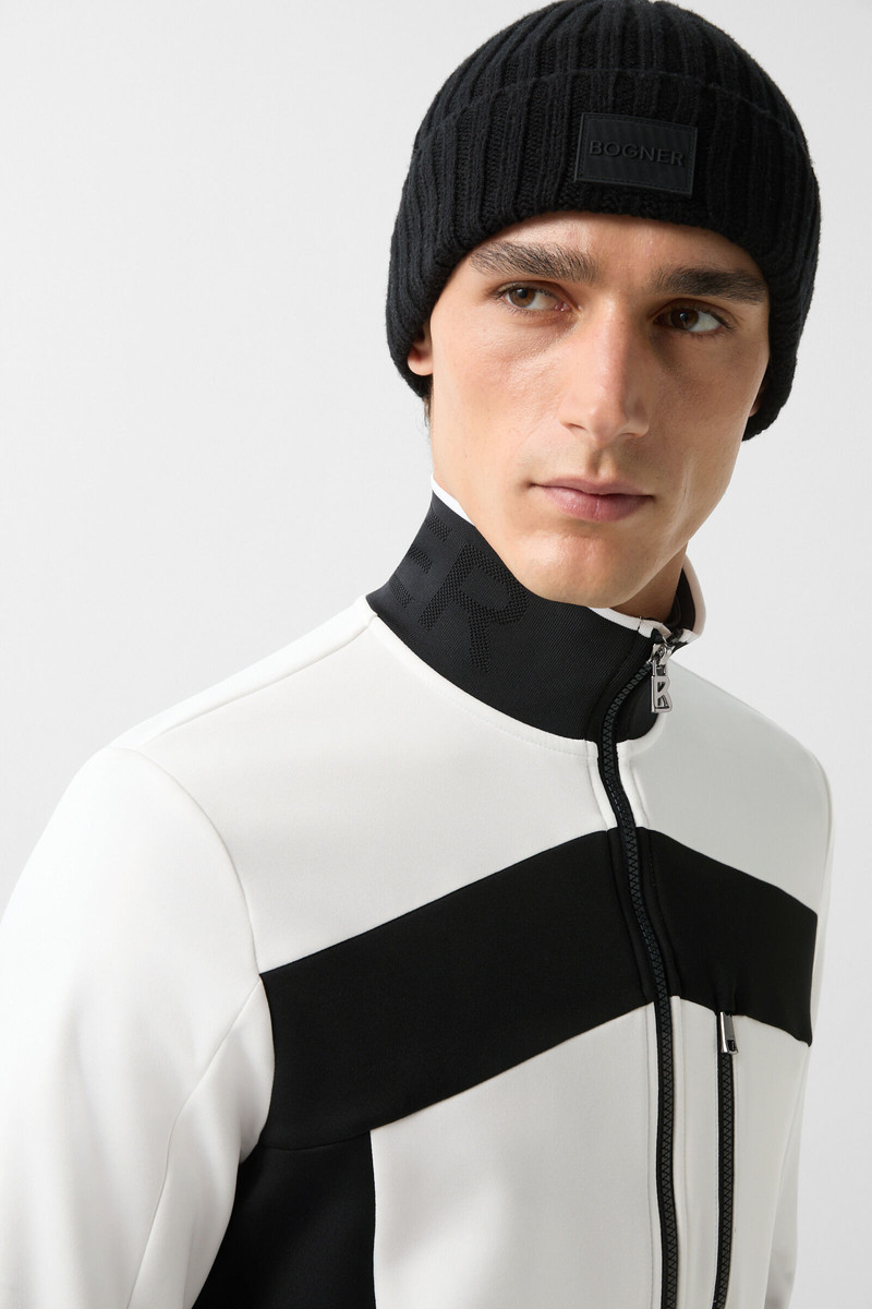 Midlayer Xilas in Off-white/black 5