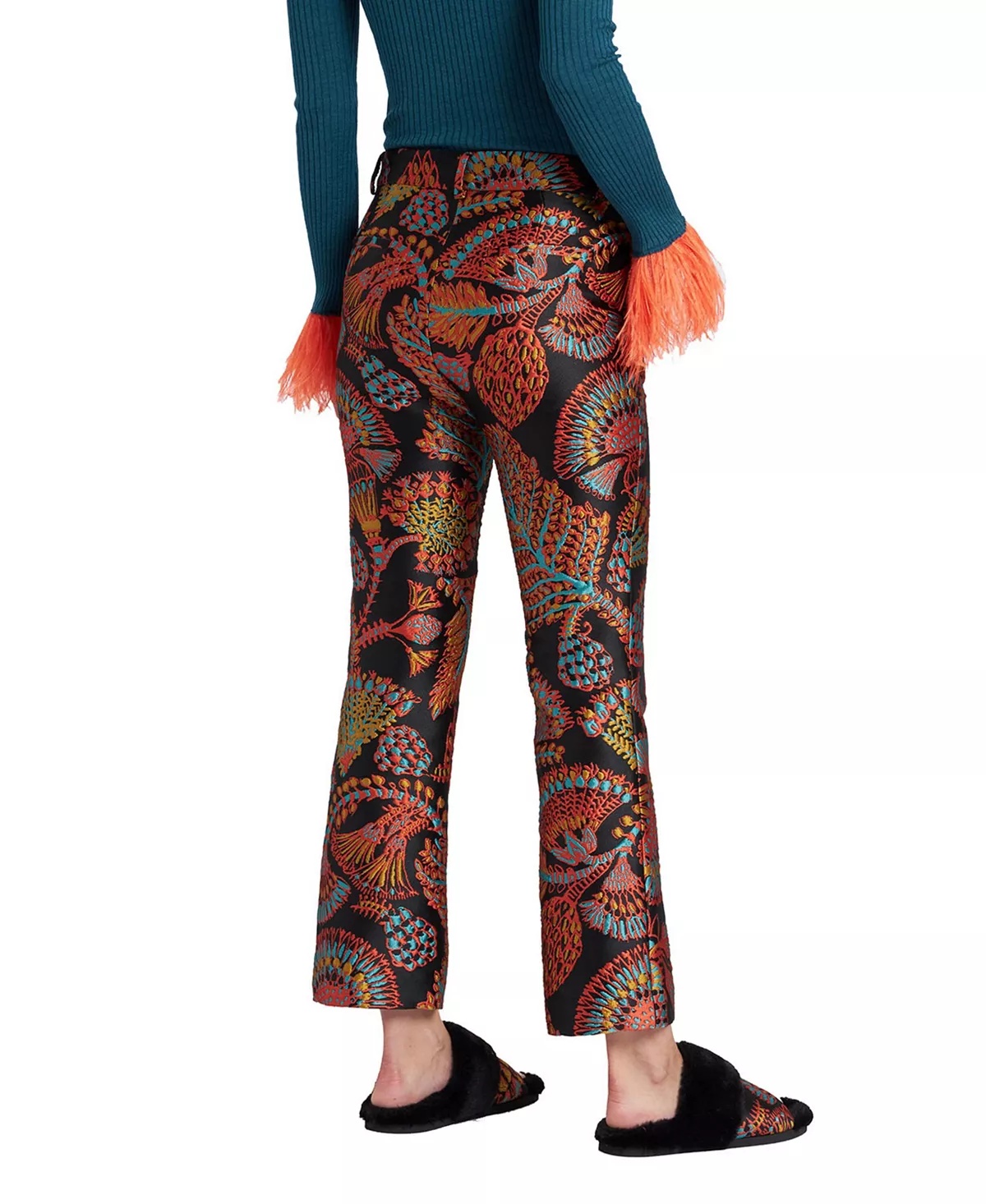 24/7 Pants Jacquard Sicomore Black - 2