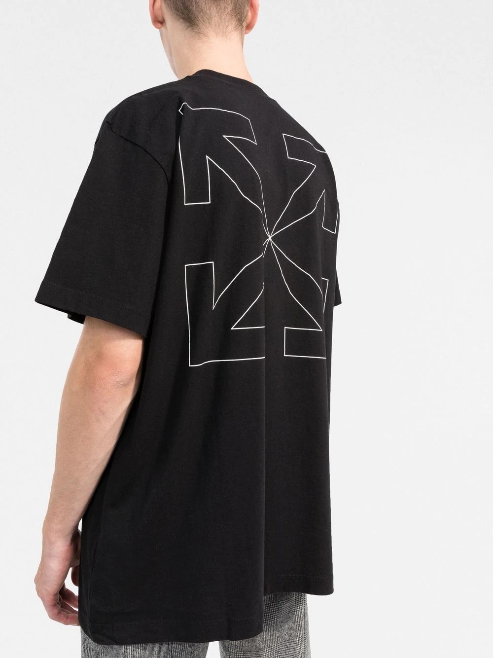 Arrows logo-print T-shirt - 3