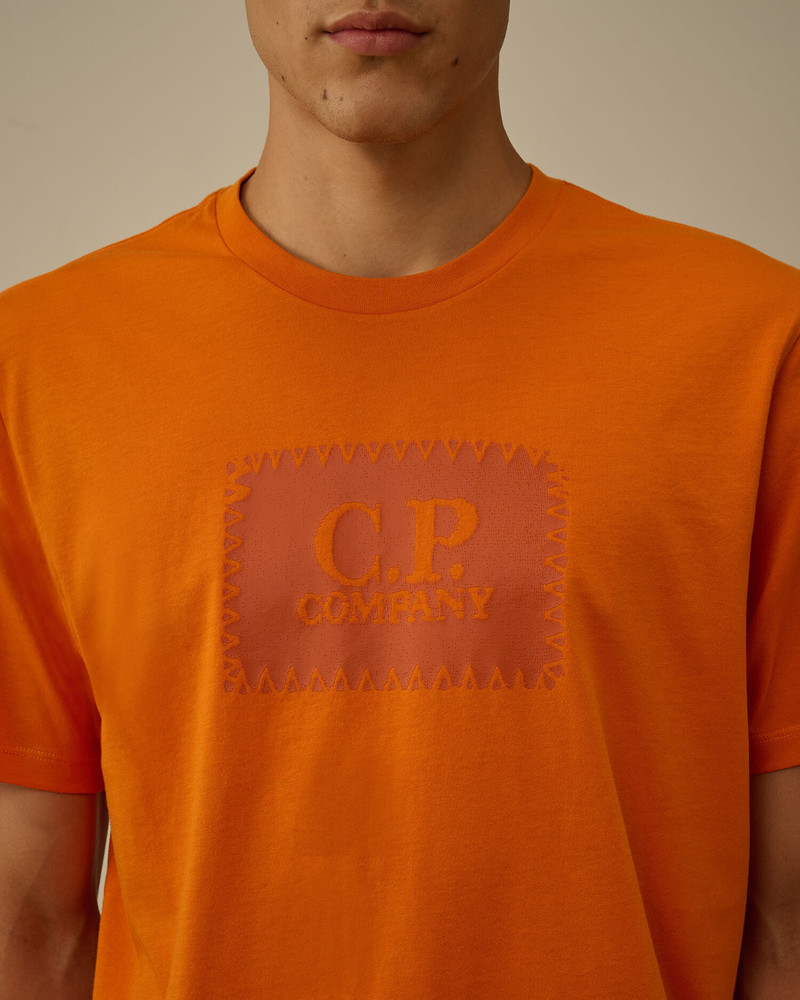 30/1 Jersey Short Sleeve Logo Label T-Shirt 5