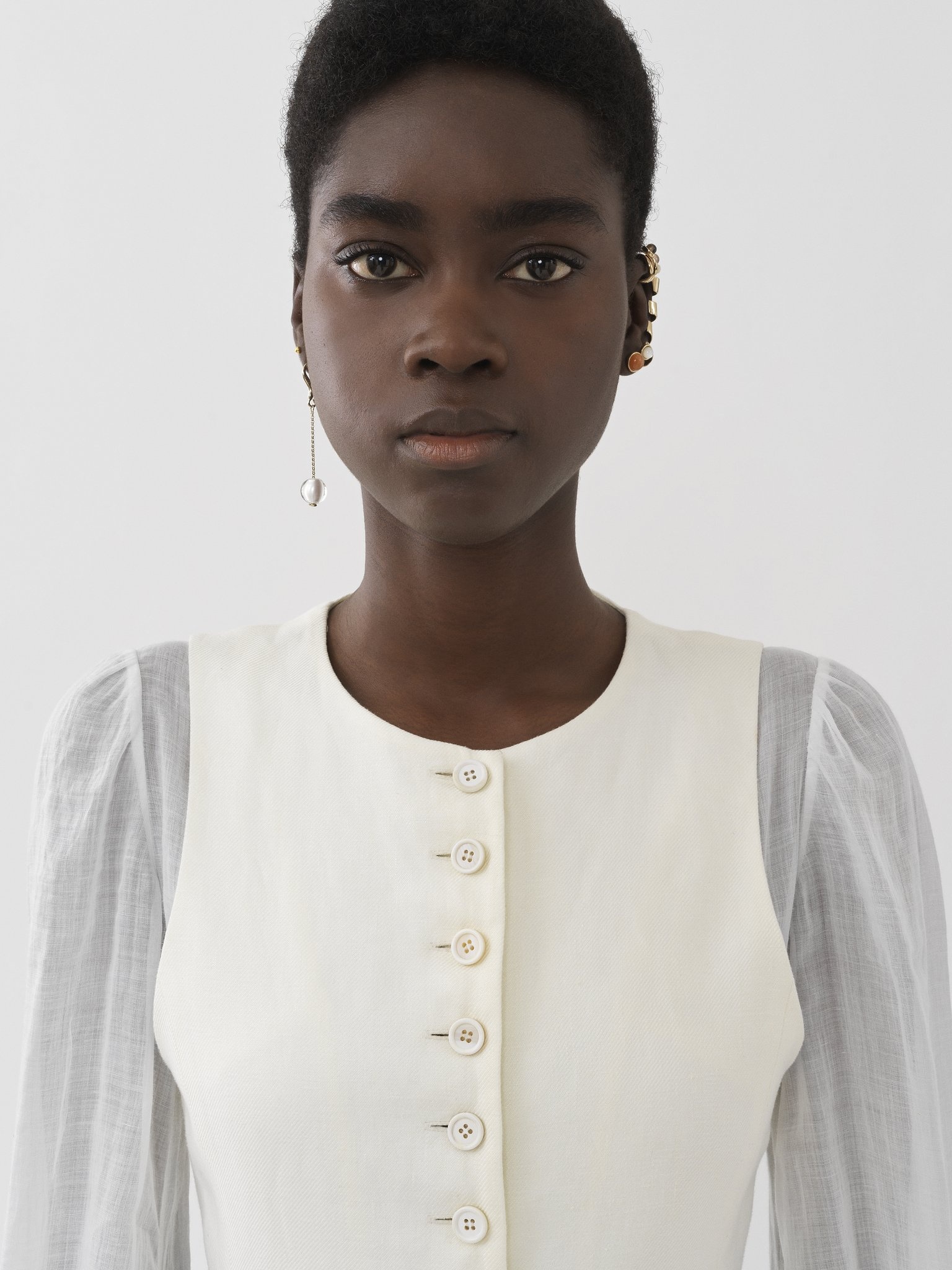 WAISTCOAT MIDI DRESS - 6