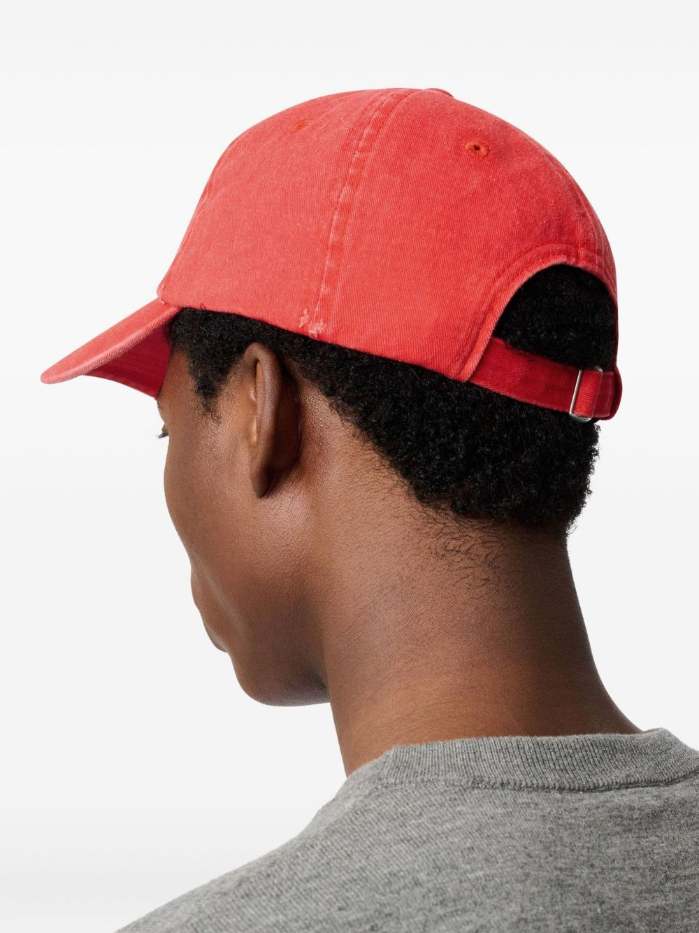AA logo-embroidered distressed cap - 2