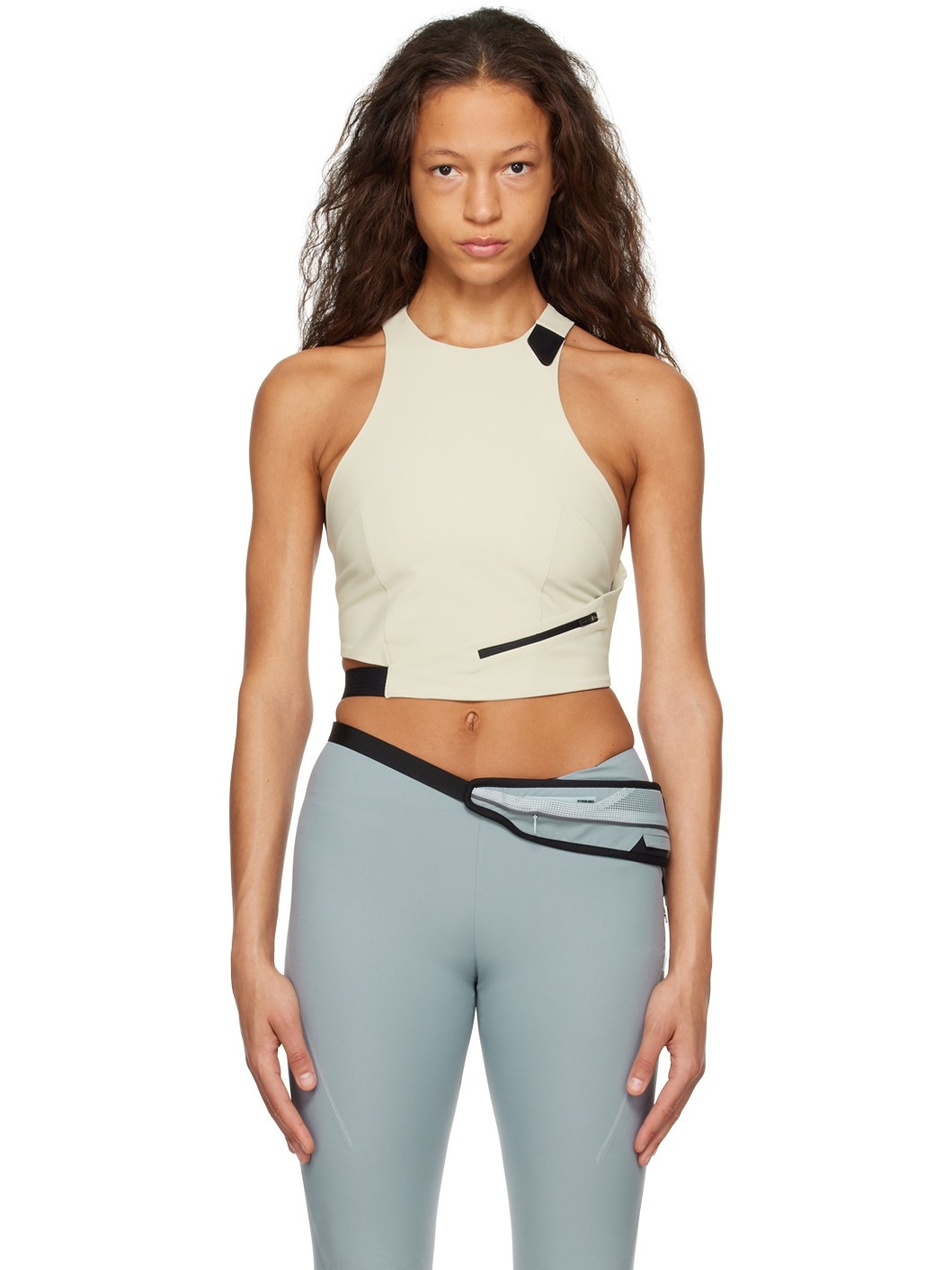 Off-White Strap Tank Top - 1