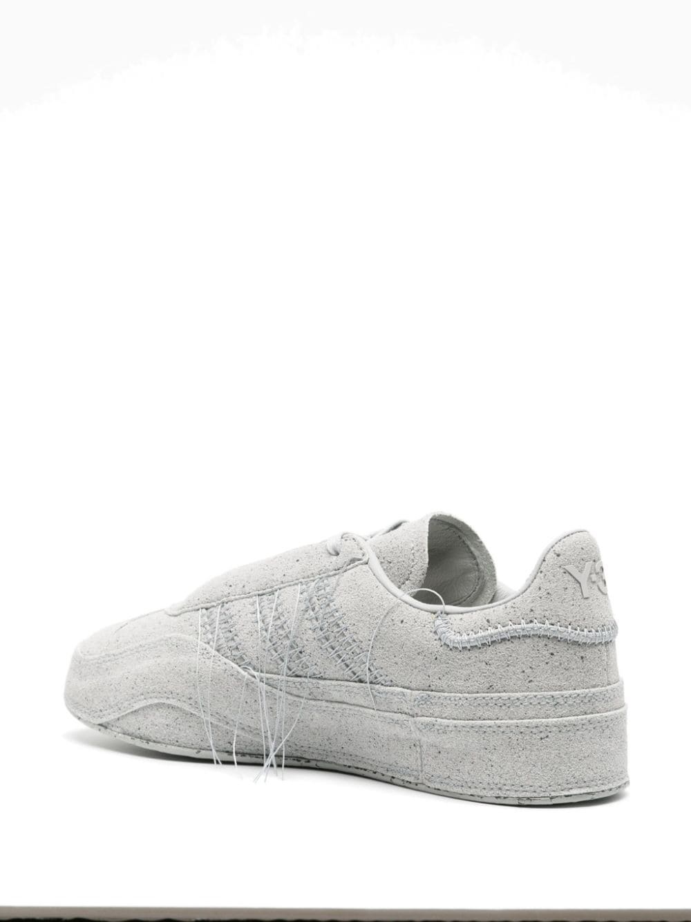 Gazelle suede lace-up sneakers - 3