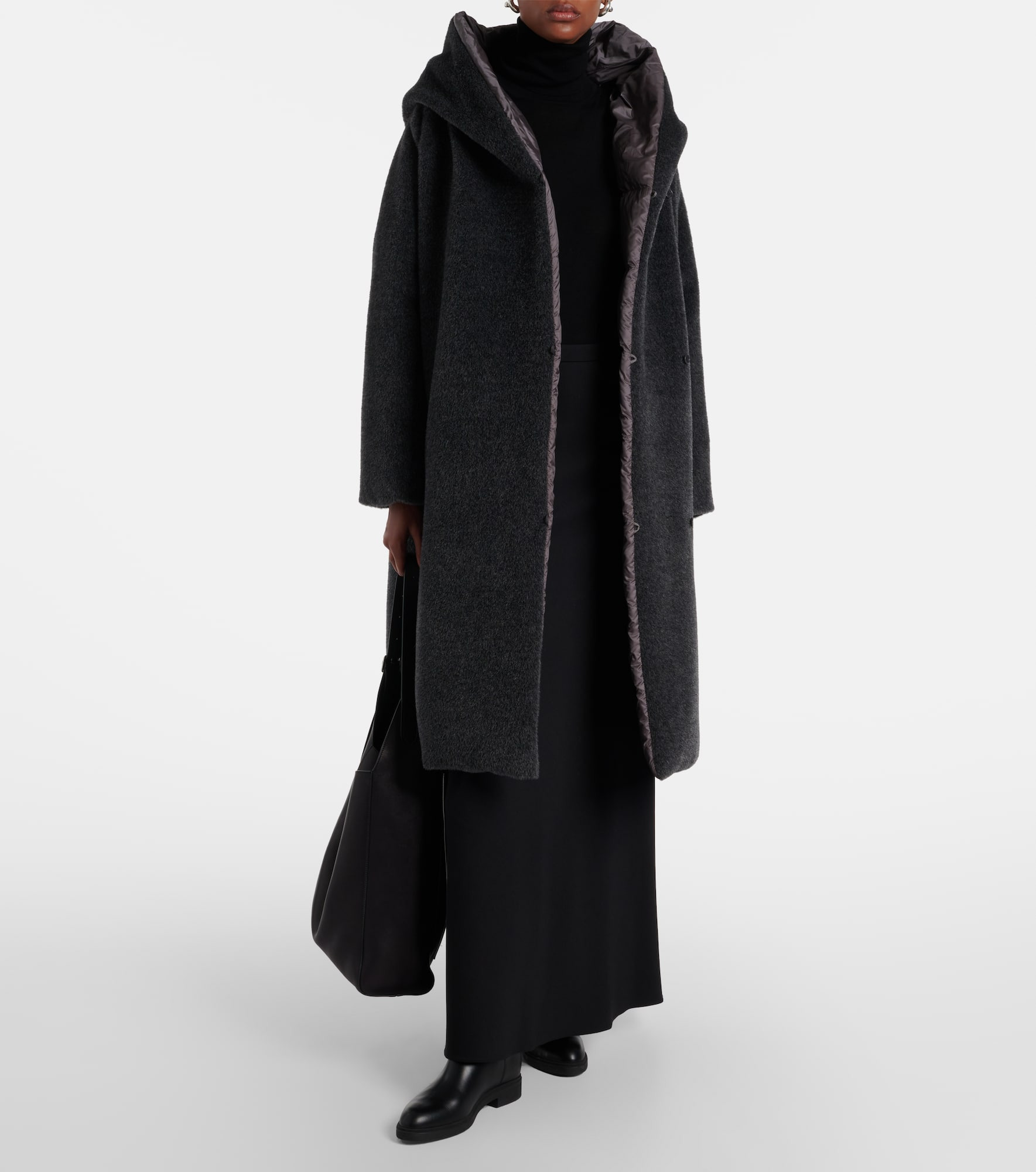 Cube Orion alpaca and wool down coat - 2
