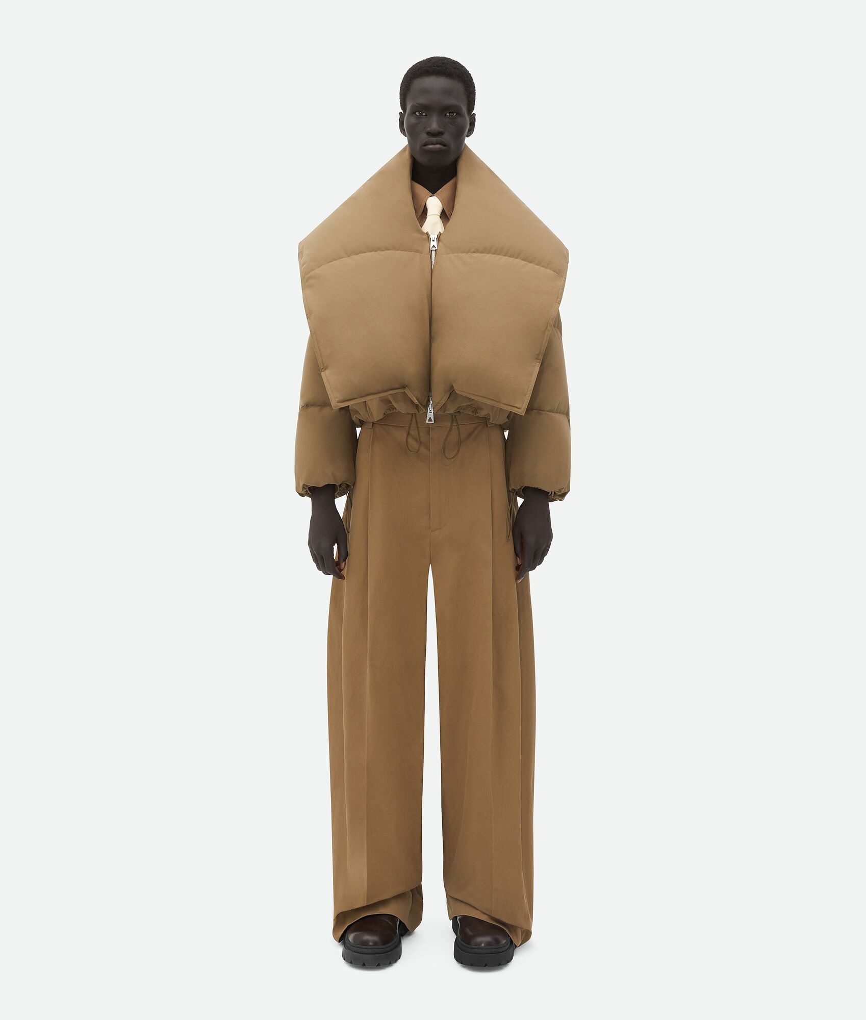 Frosted Poplin Puffer Jacket - 4