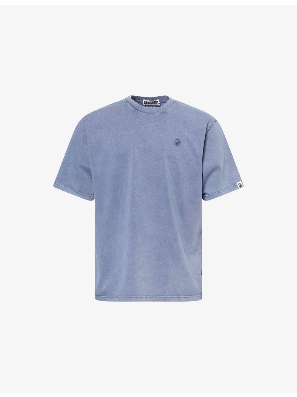 One Point Faded-Wash Cotton-Jersey T-Shirt - 1