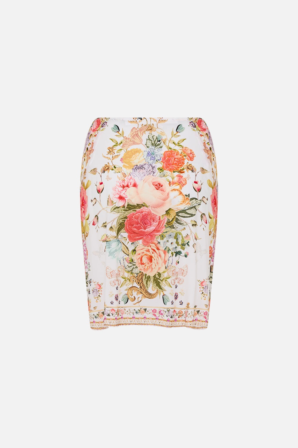 LAYERED SHORT SARONG WITH TIE  FRONT - 7