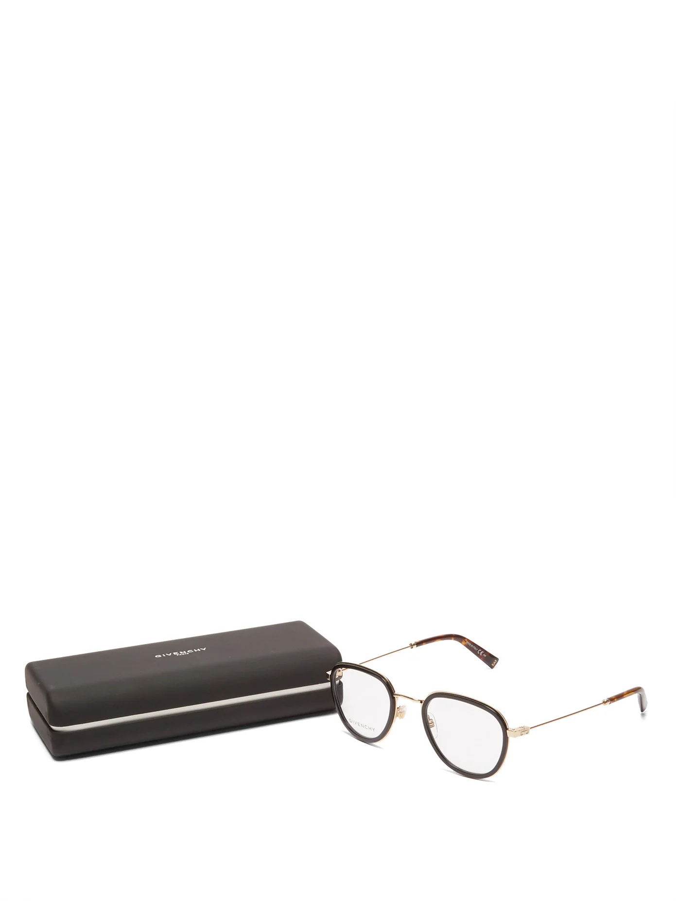 Round metal and acetate glasses - 5