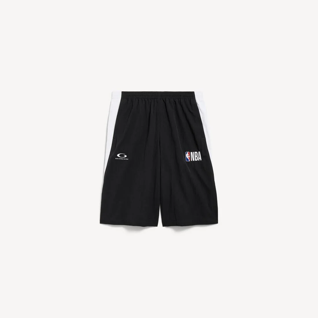 Men's Balenciaga | Nba Collaboration Tracksuit Shorts in New Black - 1