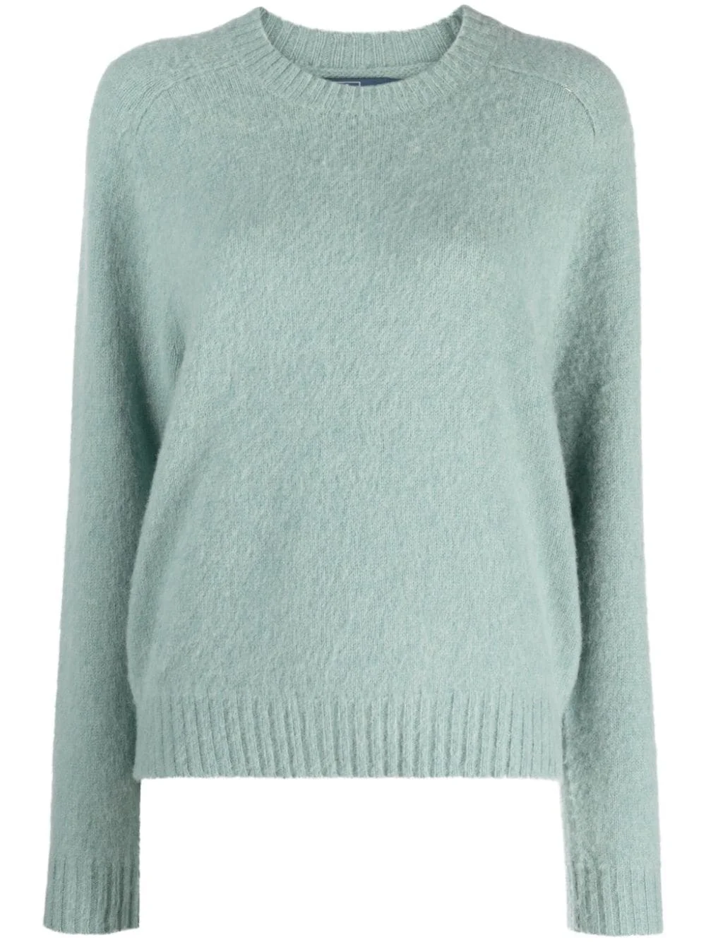 round-neck wool jumper - 1