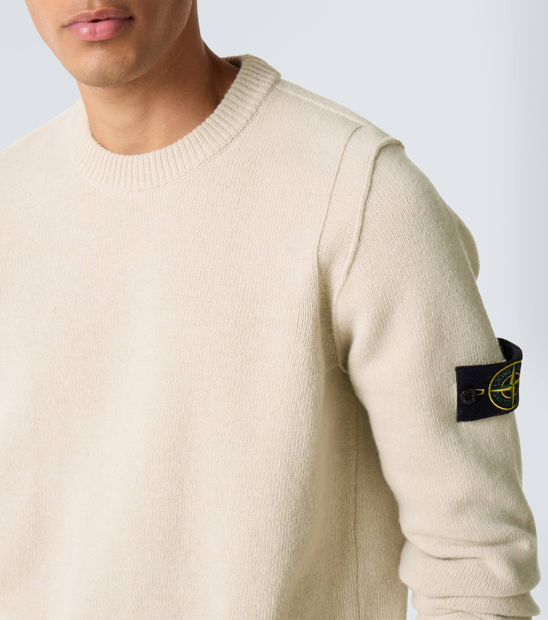 Compass wool-blend sweater - 6