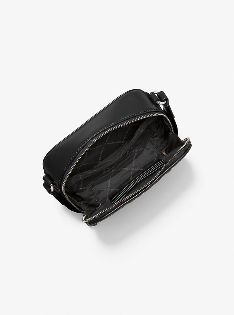 MICHAEL KORS Hudson Logo Embossed Crossbody Bag outlook