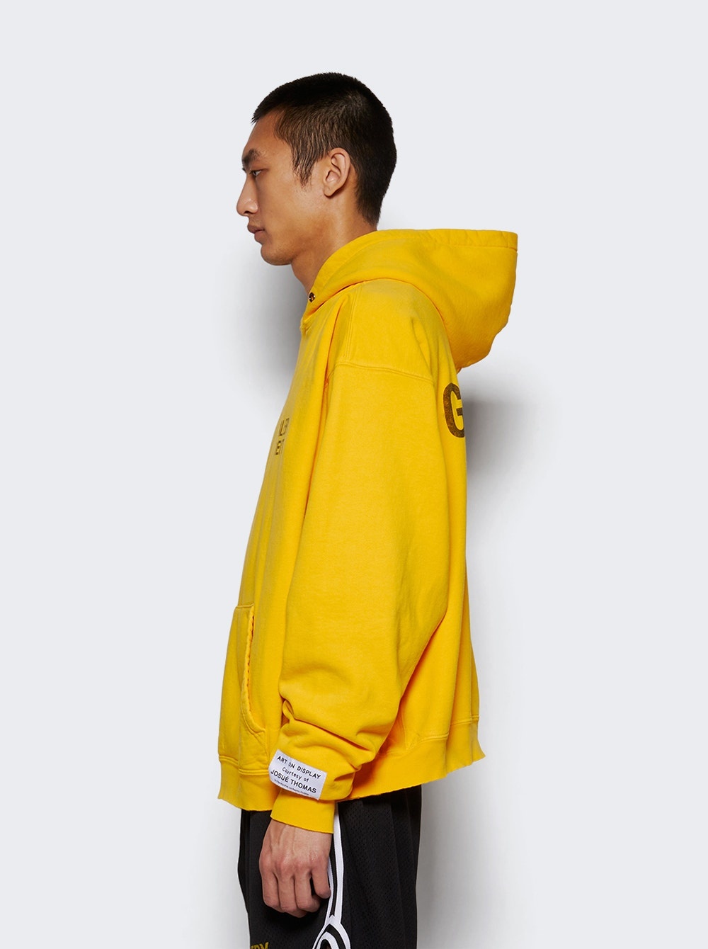 90s Gd Logo Hoodie Gold - 3