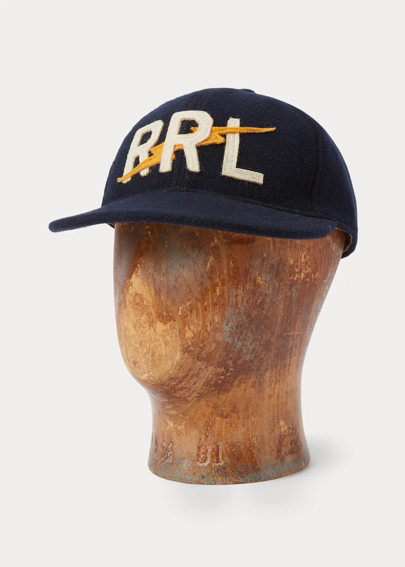Appliquéd Wool-Blend Felt Ball Cap 1