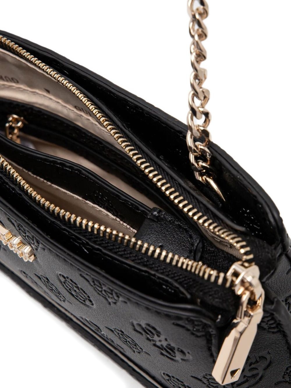 Zarela logo-debossed cross body bag - 3