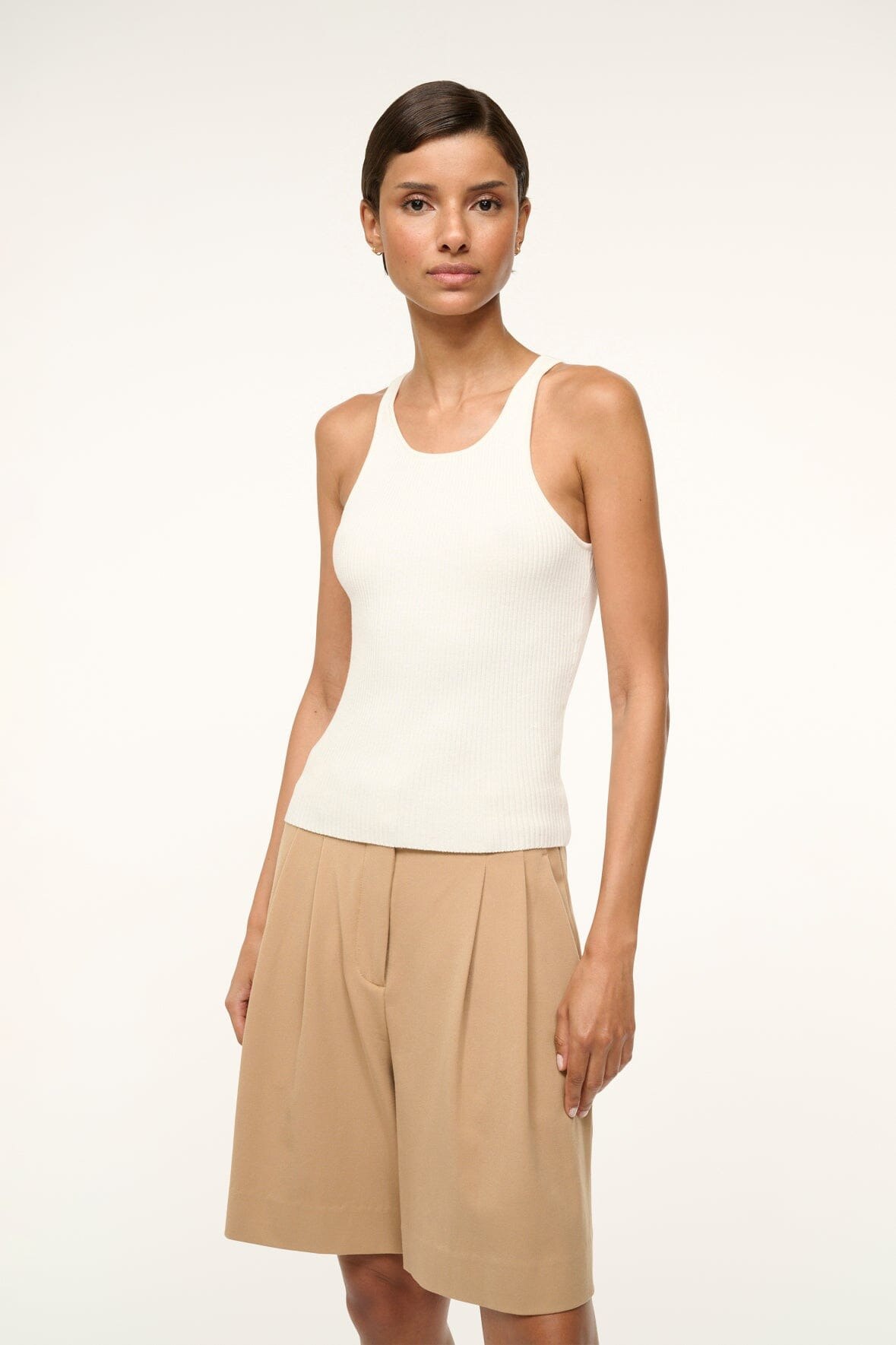 STAUD IBISCO TANK WHITE - 1