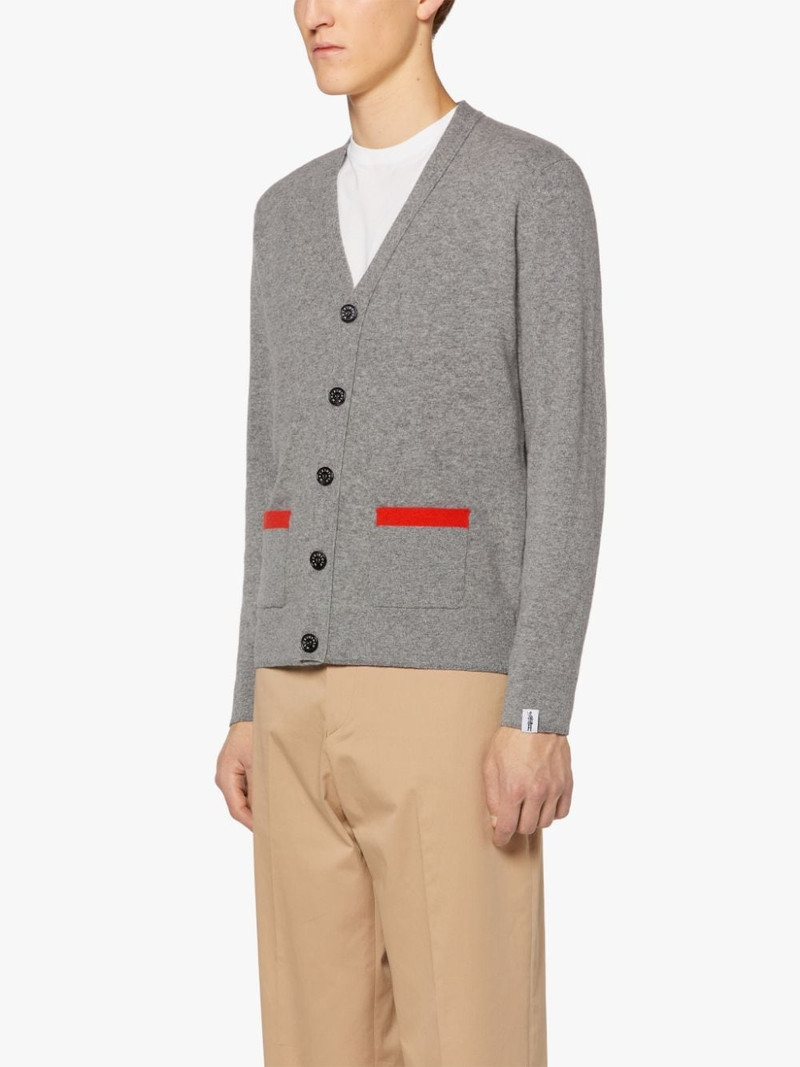 FIELD GREY WOOL CARDIGAN | GKM-200 3