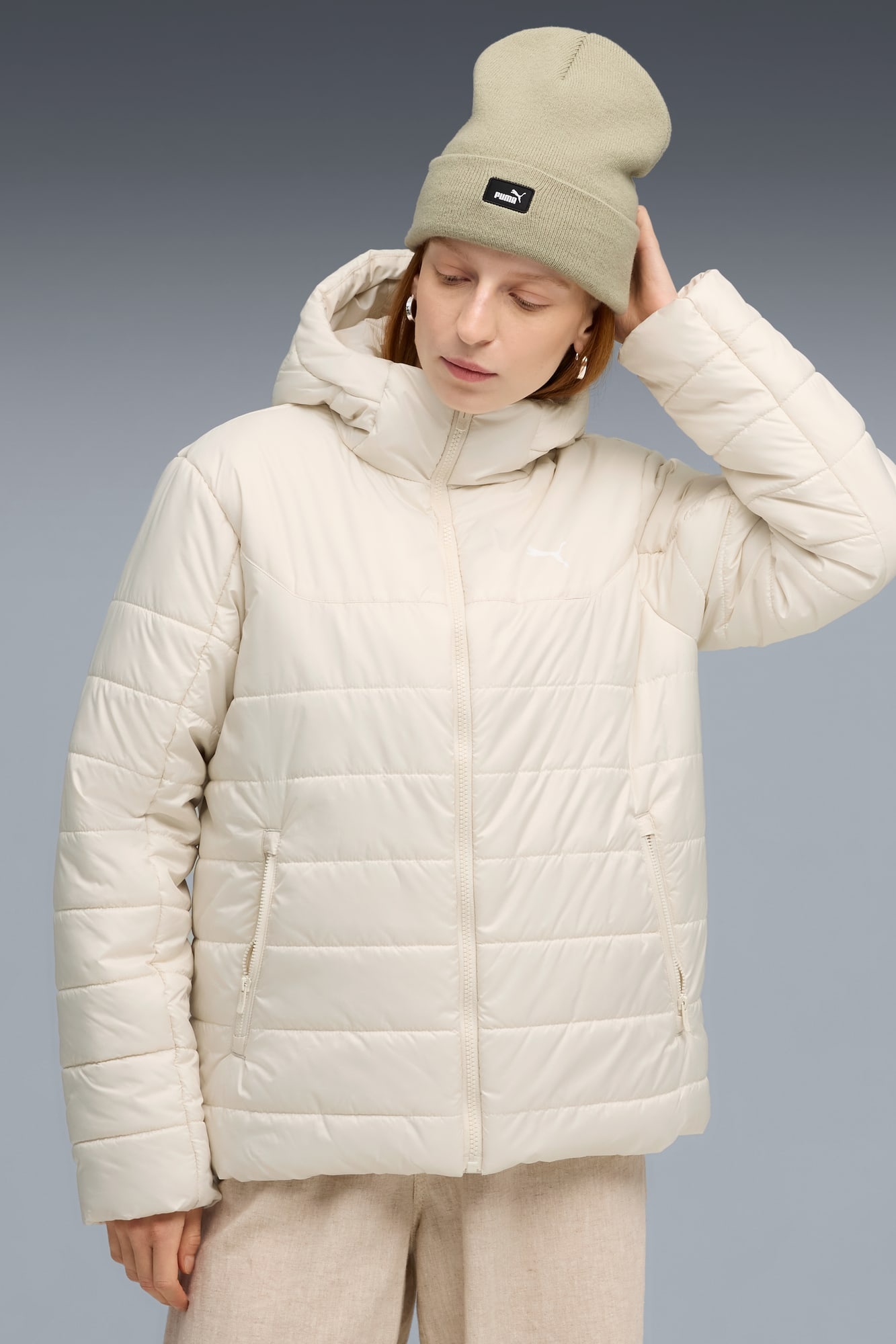 ESS Hooded Padded Jacket Women - 3