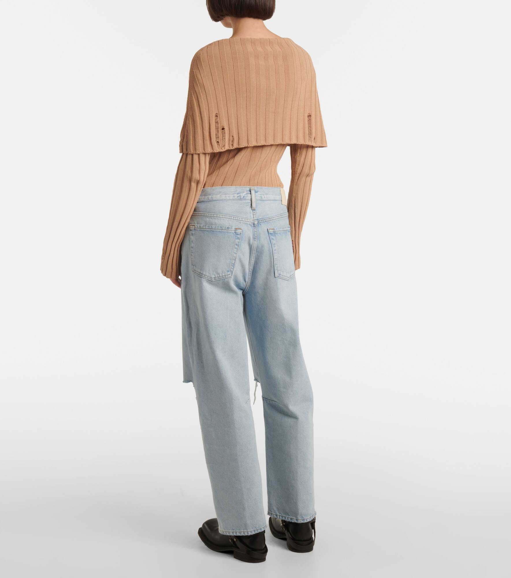 Miro high-rise wide-leg jeans - 3