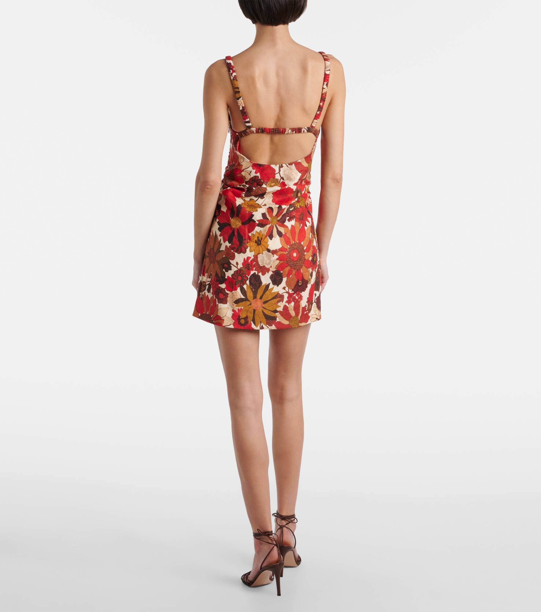 Primrose floral linen minidress - 3