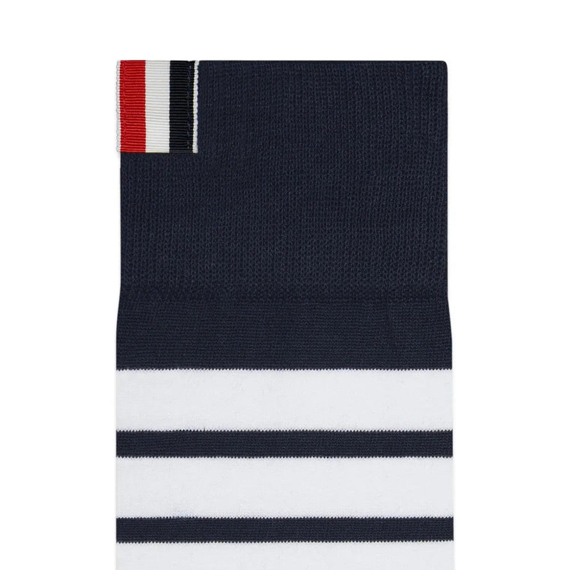 Thom Browne Mid Calf Socks With 4 Bar outlook