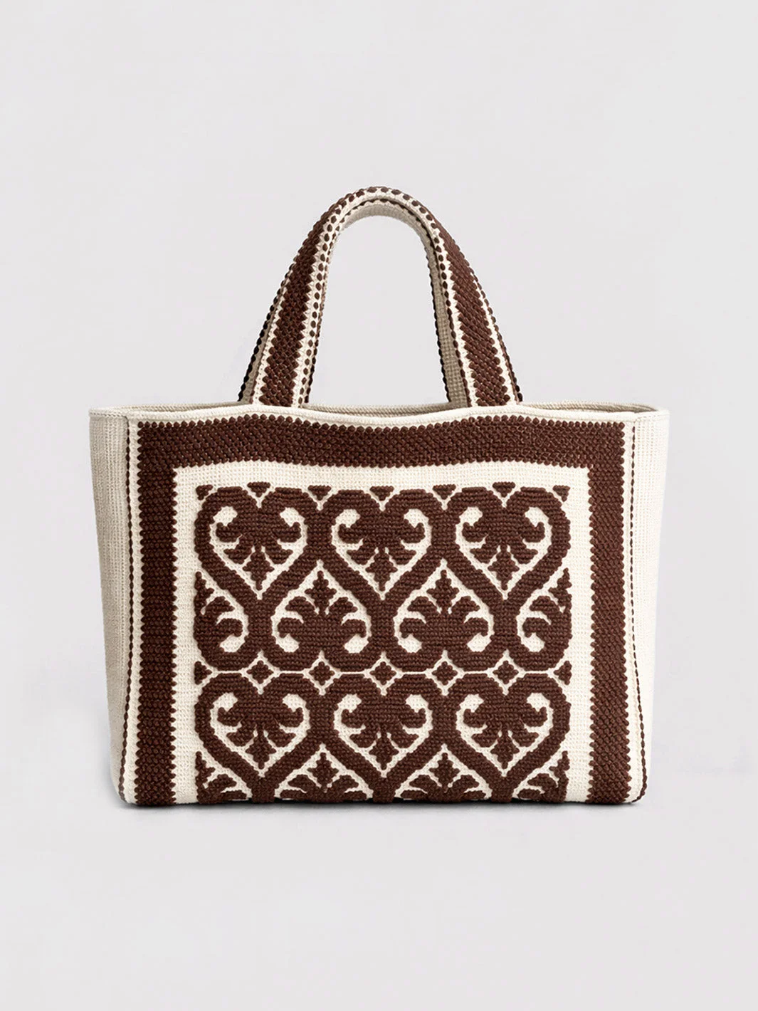 Costantine Walnut Cotton Tote Bag - 1