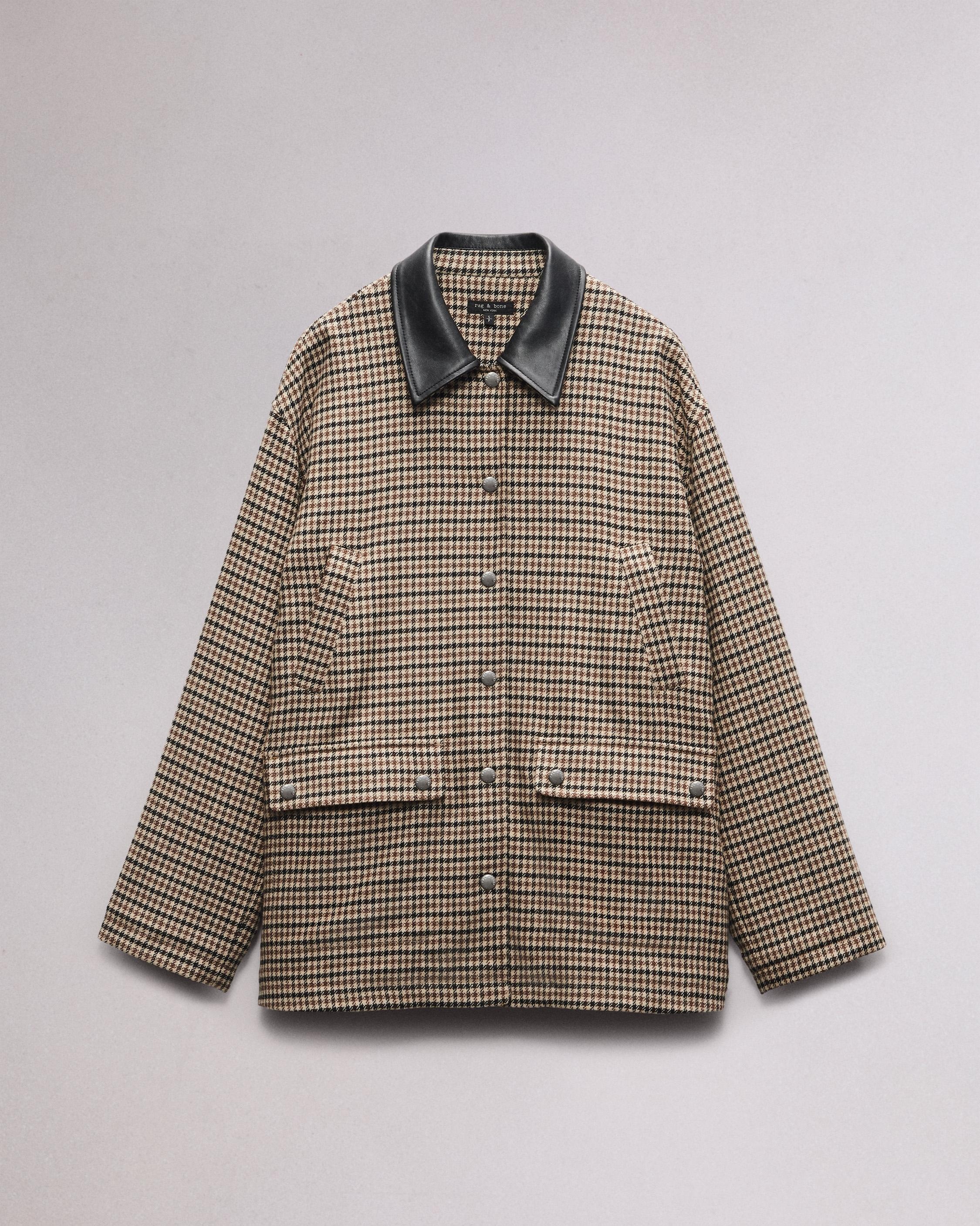 Cassidy Houndstooth Jacket - 1