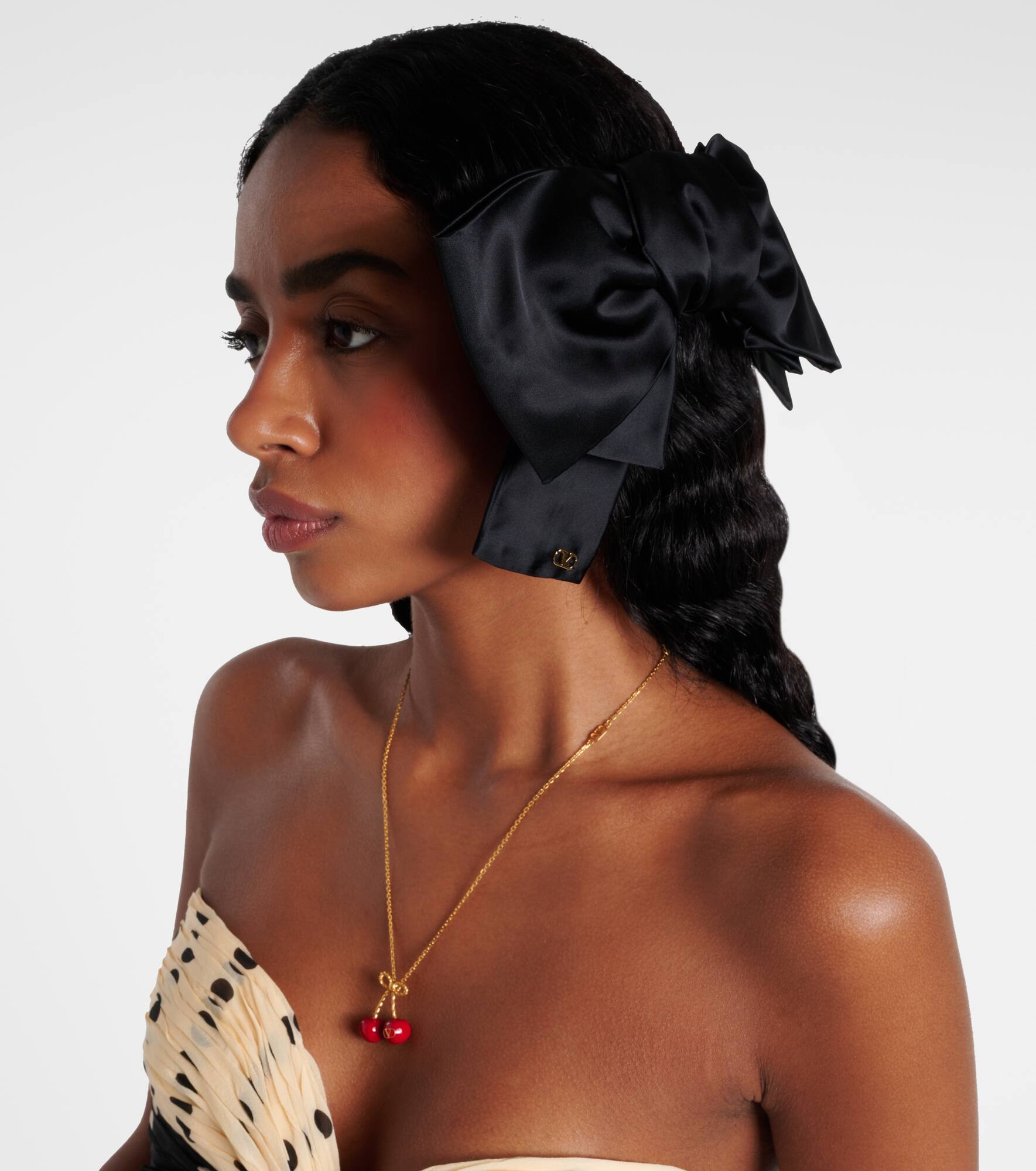 Bow-detail hair clip - 2