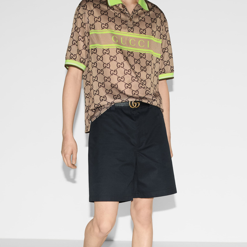 Double cotton twill short with Web 6
