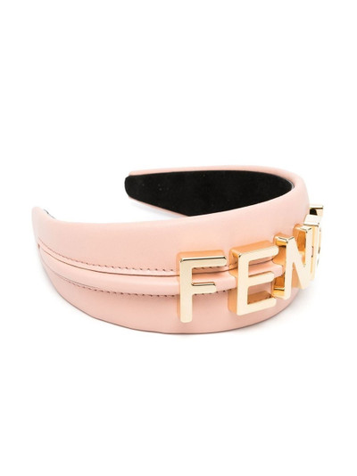 FENDI logo-embellished headband outlook