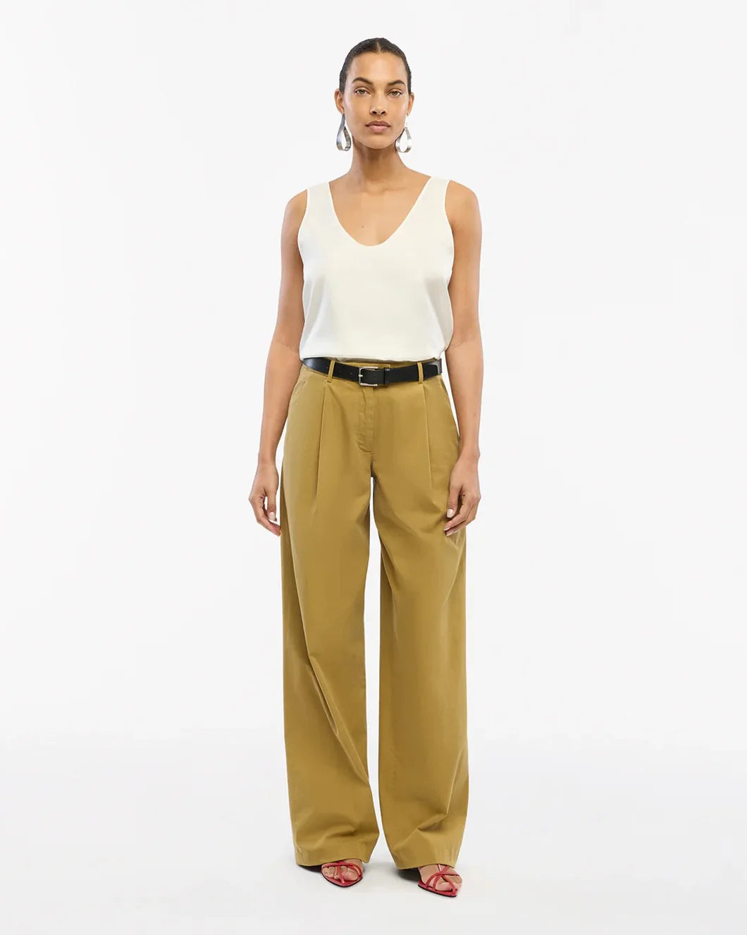 RELAXED WIDE LEG PANT - 2
