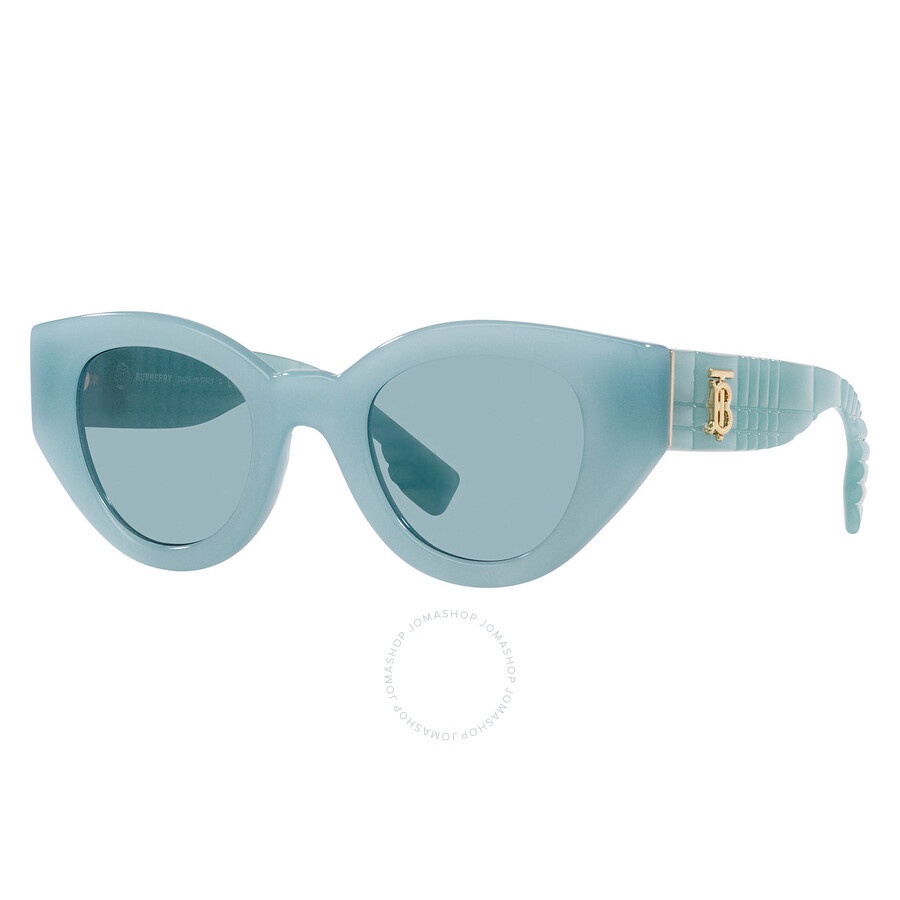 Burberry Meadow Blue Cat Eye Ladies Sunglasses BE4390F 408680 47 - 1