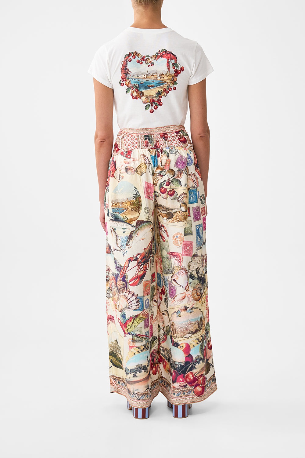 RELAXED PANT WITH TIE FRONT - 3