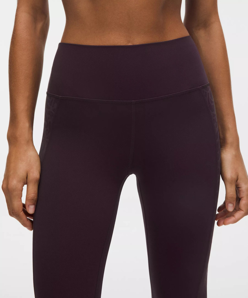 Paisley Lace Overlay Tight 25" 4