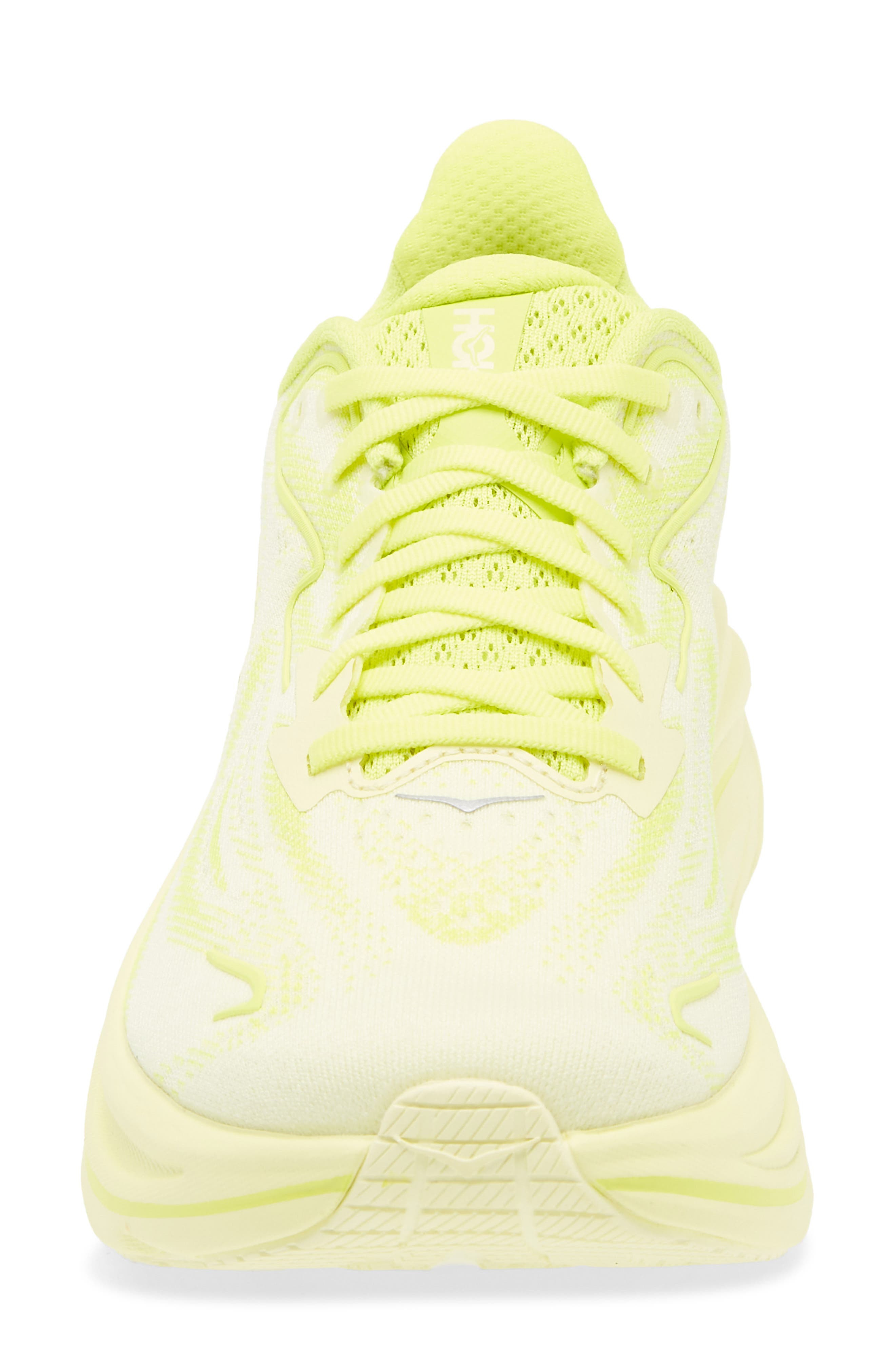 HOKA Clifton 10 Running Shoe in Neon Hoka Citrus /Sunlight at Nordstrom - 4