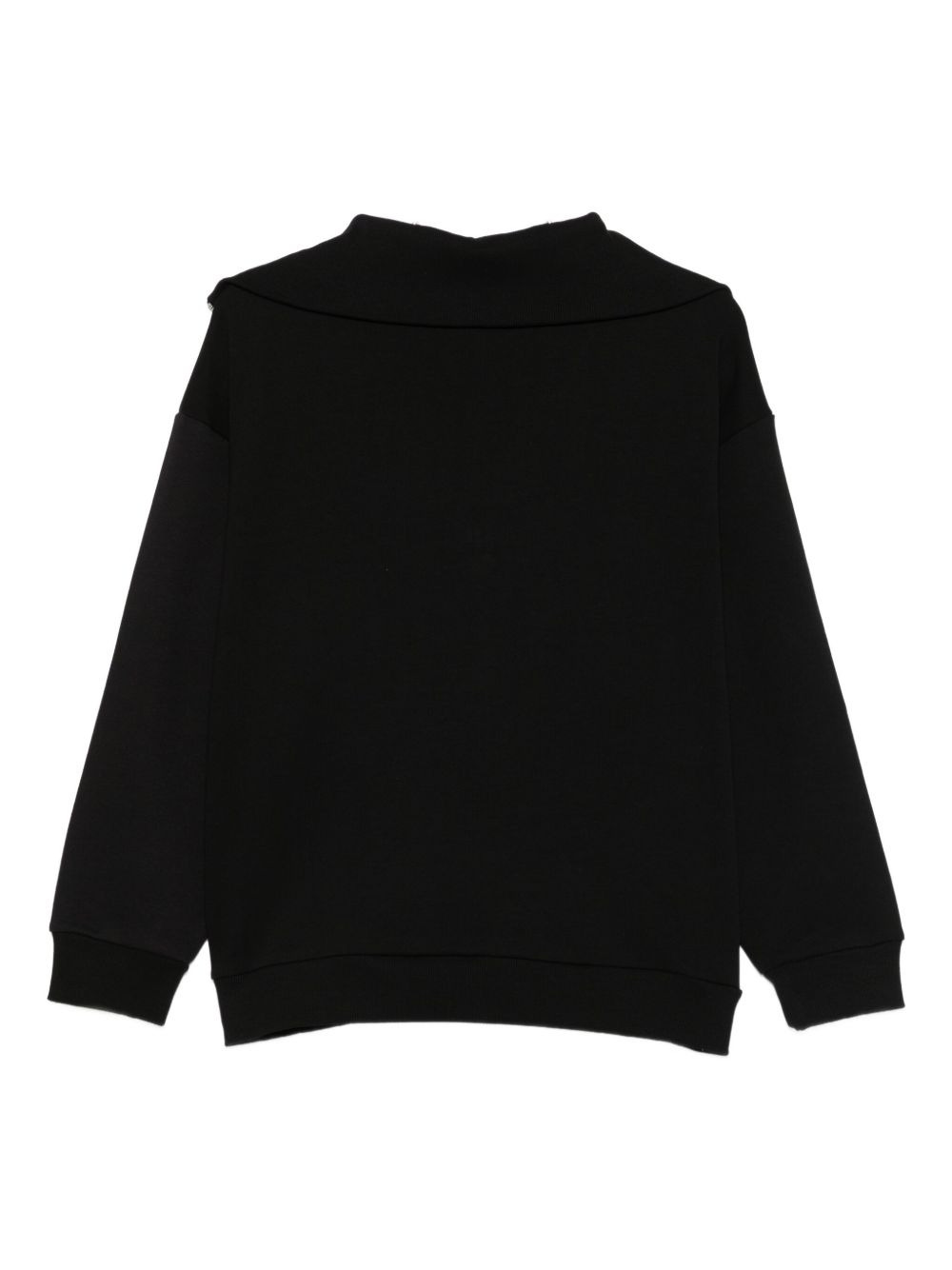 zip-neck sweatshirt - 2