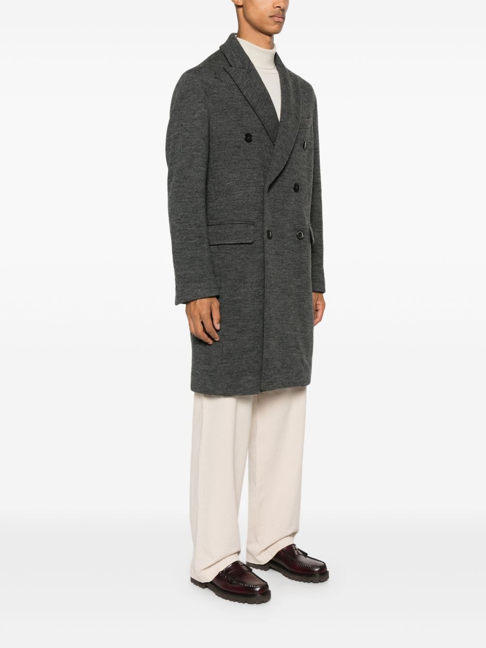ribbed coat - 3