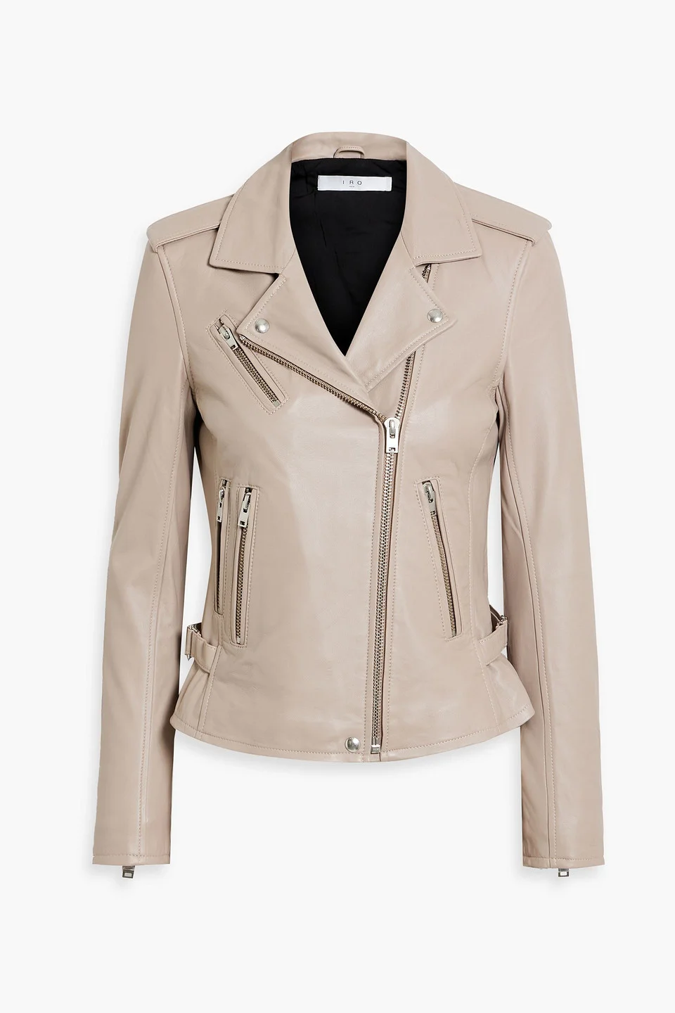 Newhan leather biker jacket - 1